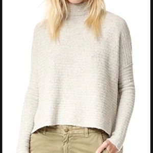 Free People Arctic Fox Zip Back Sweater